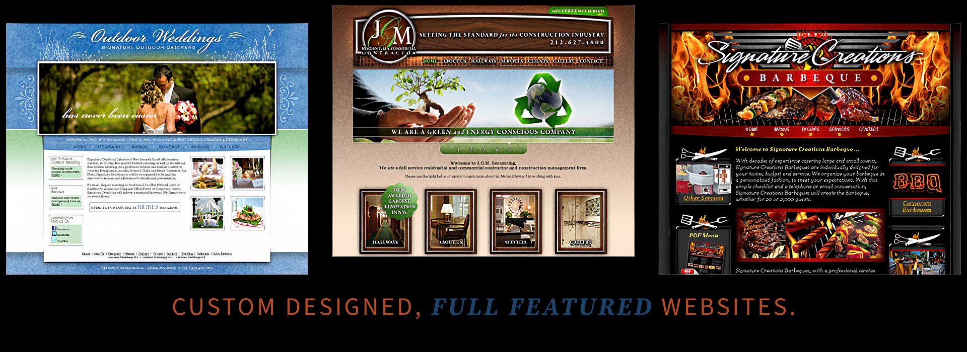 Web design portfolio